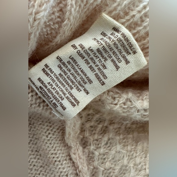 Free People Blush Stud Lace Sequin Knit Cardigan - Picture 9 of 13